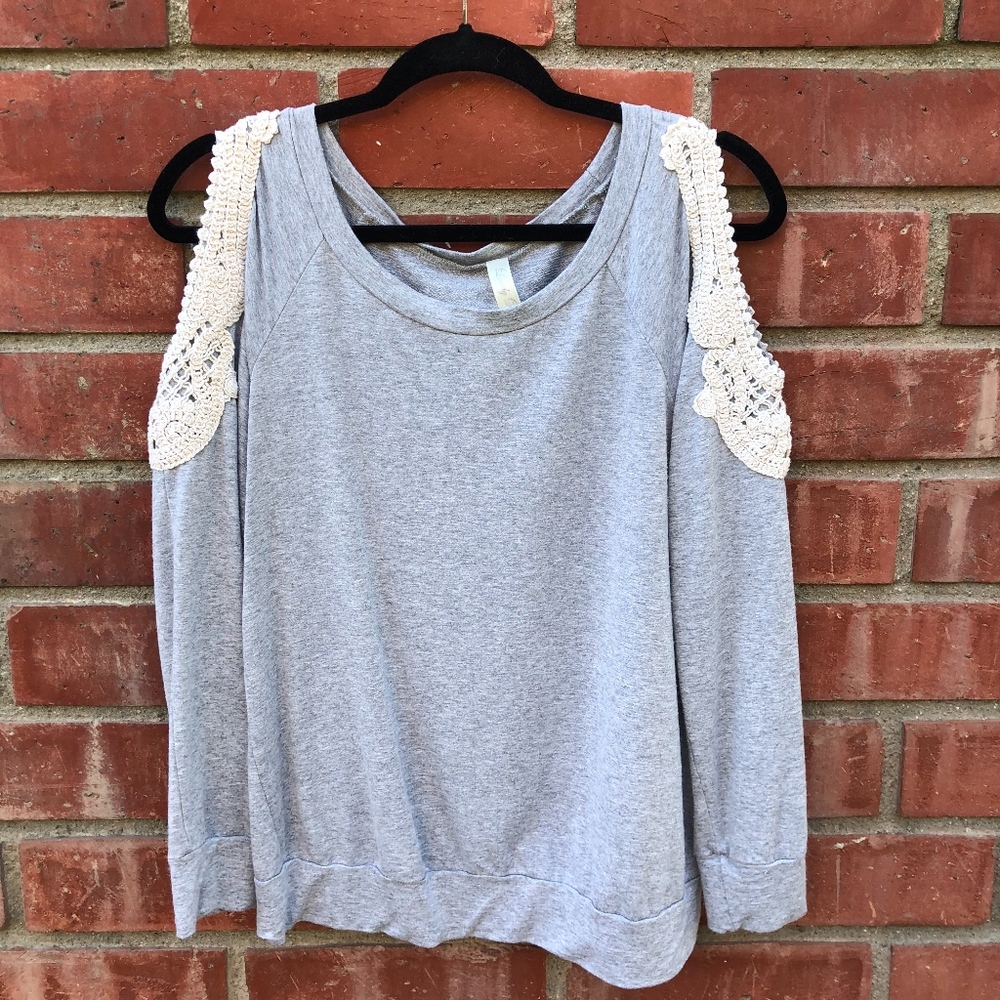 Lovely Day Cold Shoulder Long Sleeve